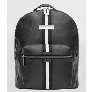 Vegan leather backpack bag